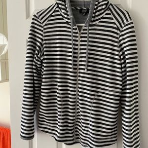 Jones New York Zip Front Hoodie